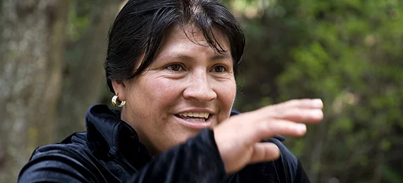 Ines Santizo (45 years old)Co-ordinator of municipal womens office