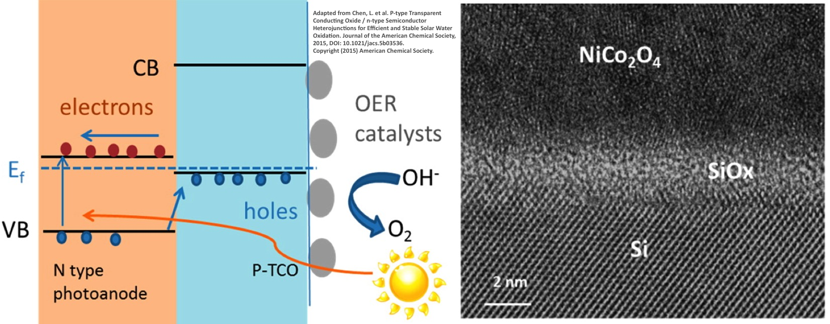 Reprinted with permission from Loiudice, A. et al. Bandgap Tunability in Sb-Alloyed BiVO 4 Quaternary Oxides as Visible Light Absorbers for Solar Fuel Applications. Advanced Materials, DOI: 10.1002/ adma . 201502361 (2015). Copyright (2015) WILEY.