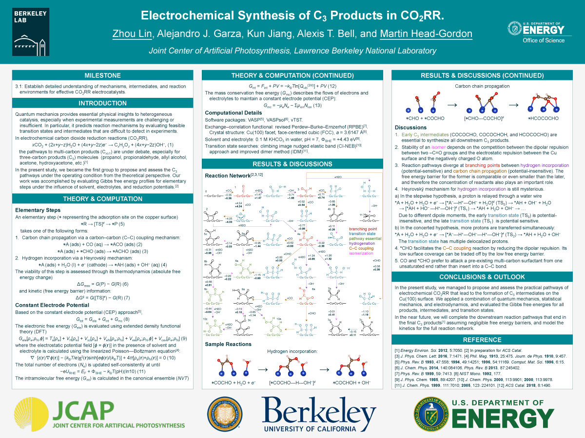 Electrochemical Synthesis of C3 Products in CO2RR