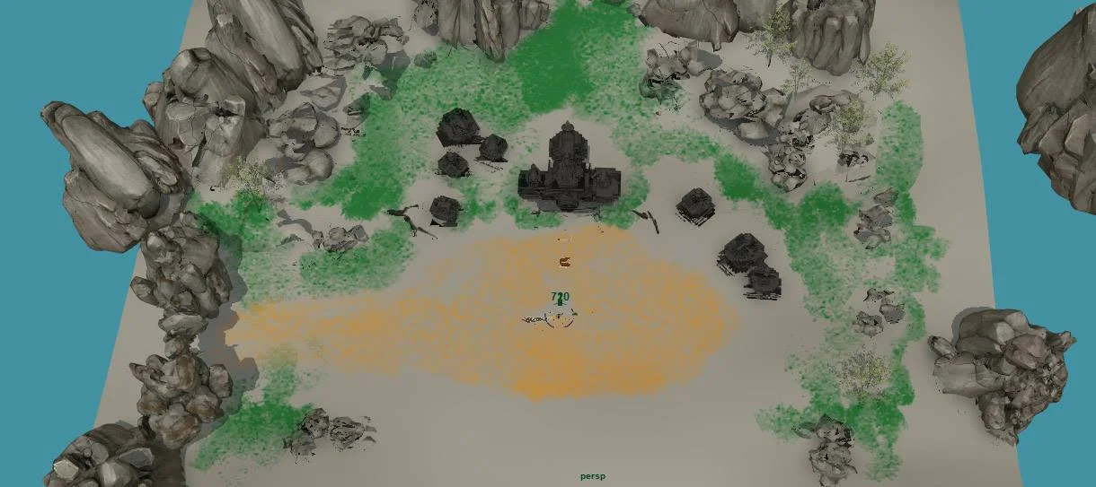 Environment Layout Design by Moize Opel