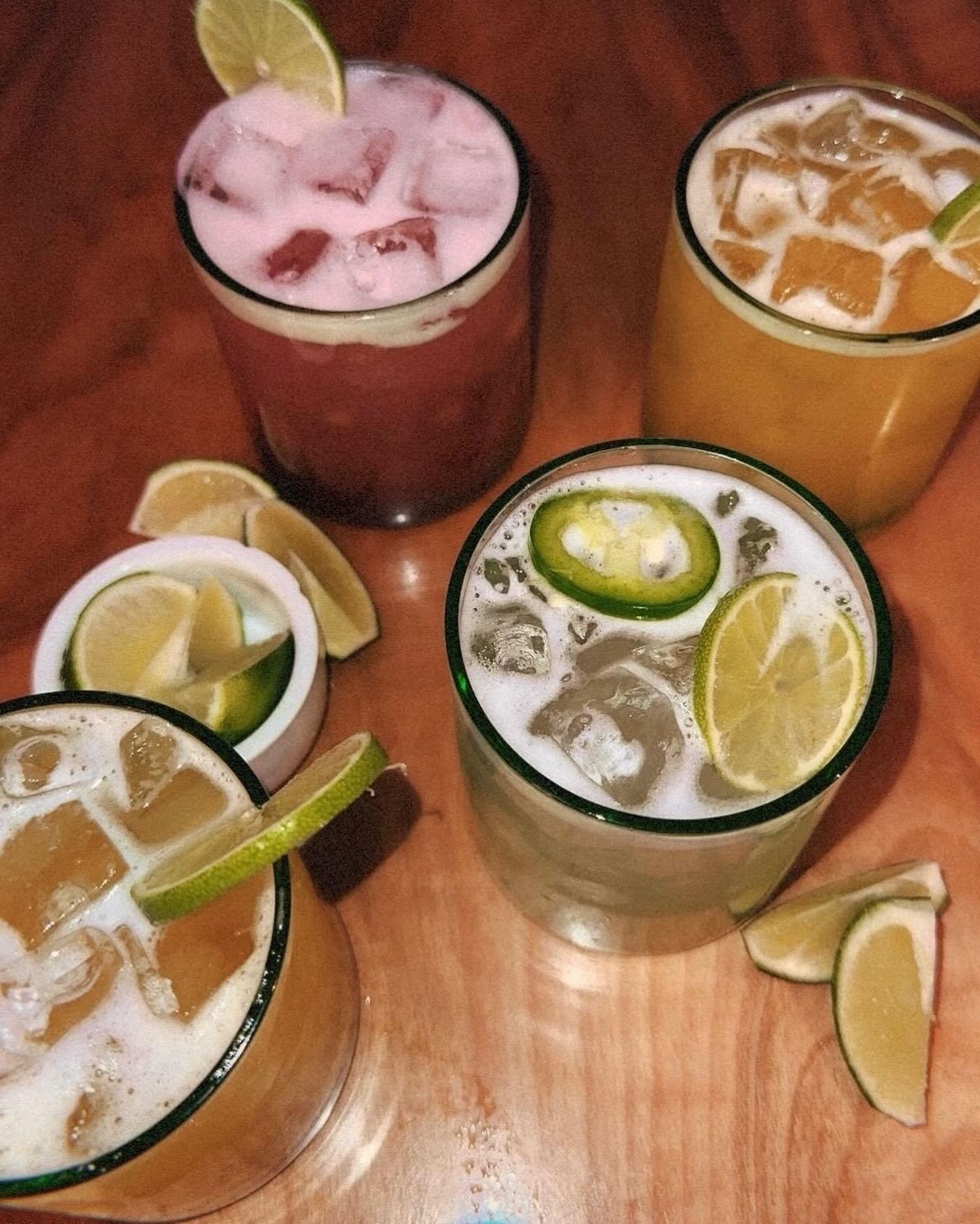 Cinco de Mayo bottomless brunch $70 per person 1.5 hours of unlimited margaritas (mango, spicy, strawberry, passion fruit) mimosa, aperol spritz, bloody Maria &amp; sangria includes and entree from our special cinco brunch menu! Live Dj high vibes!