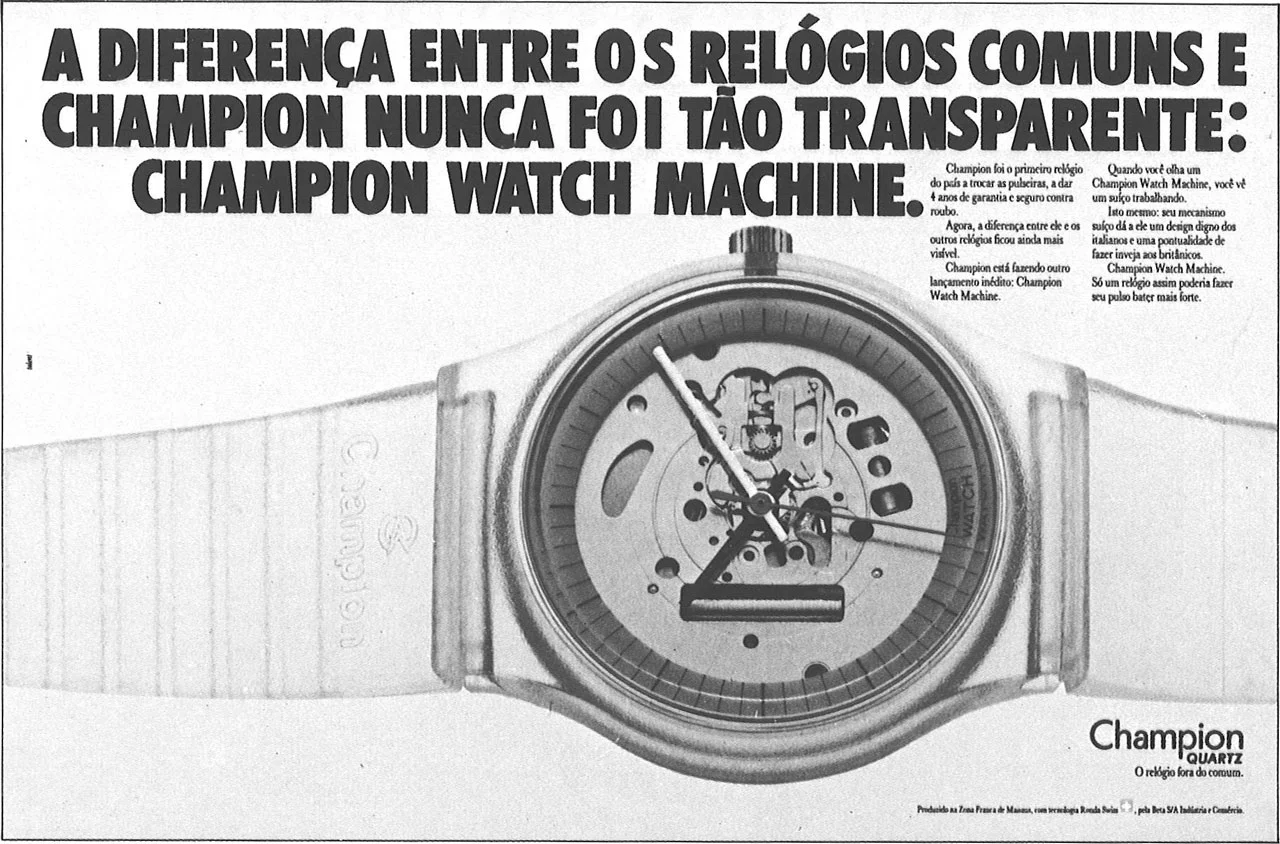 Champion Watch - Transparente