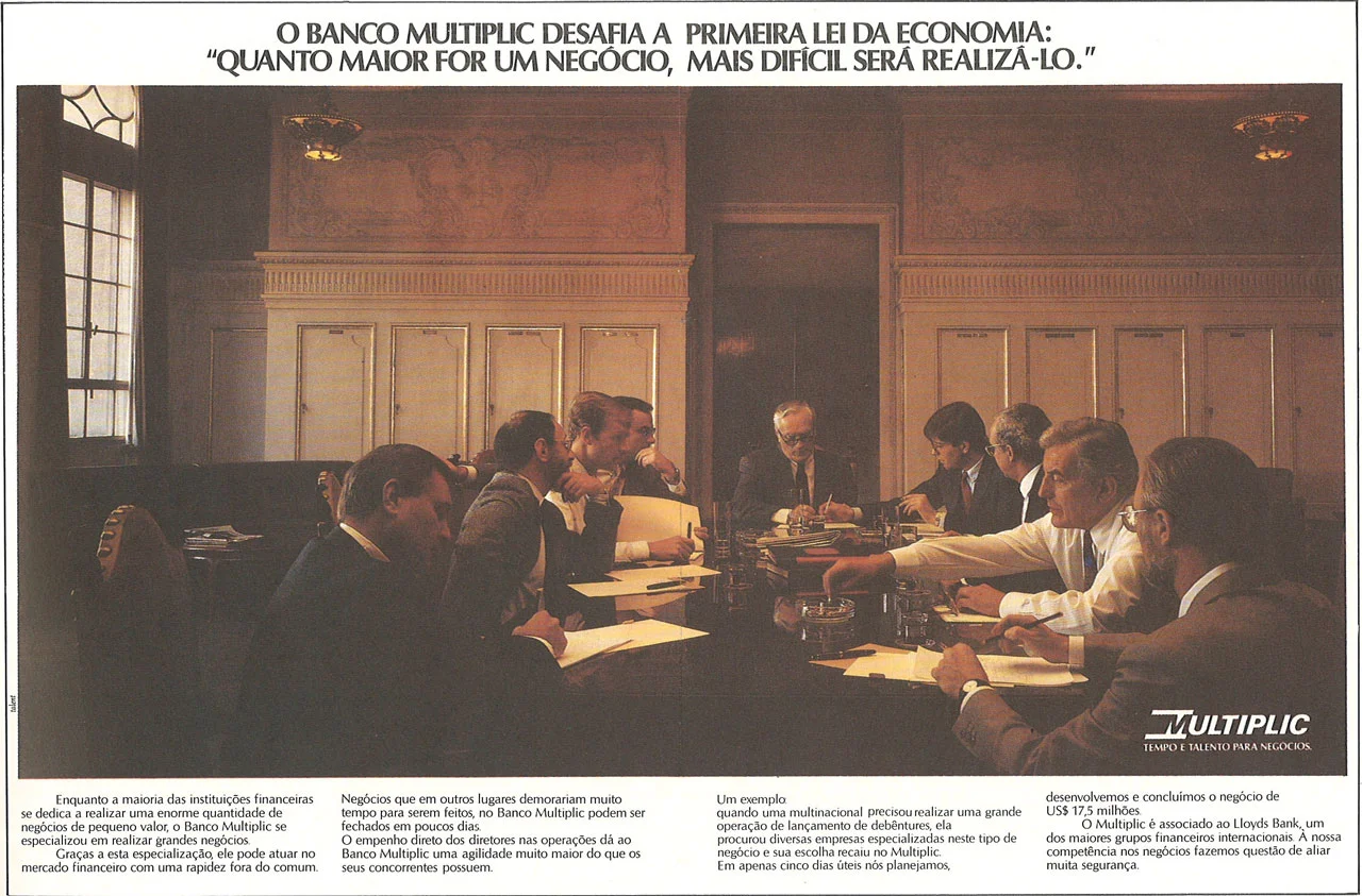 Banco Multiplic - Primeira Lei