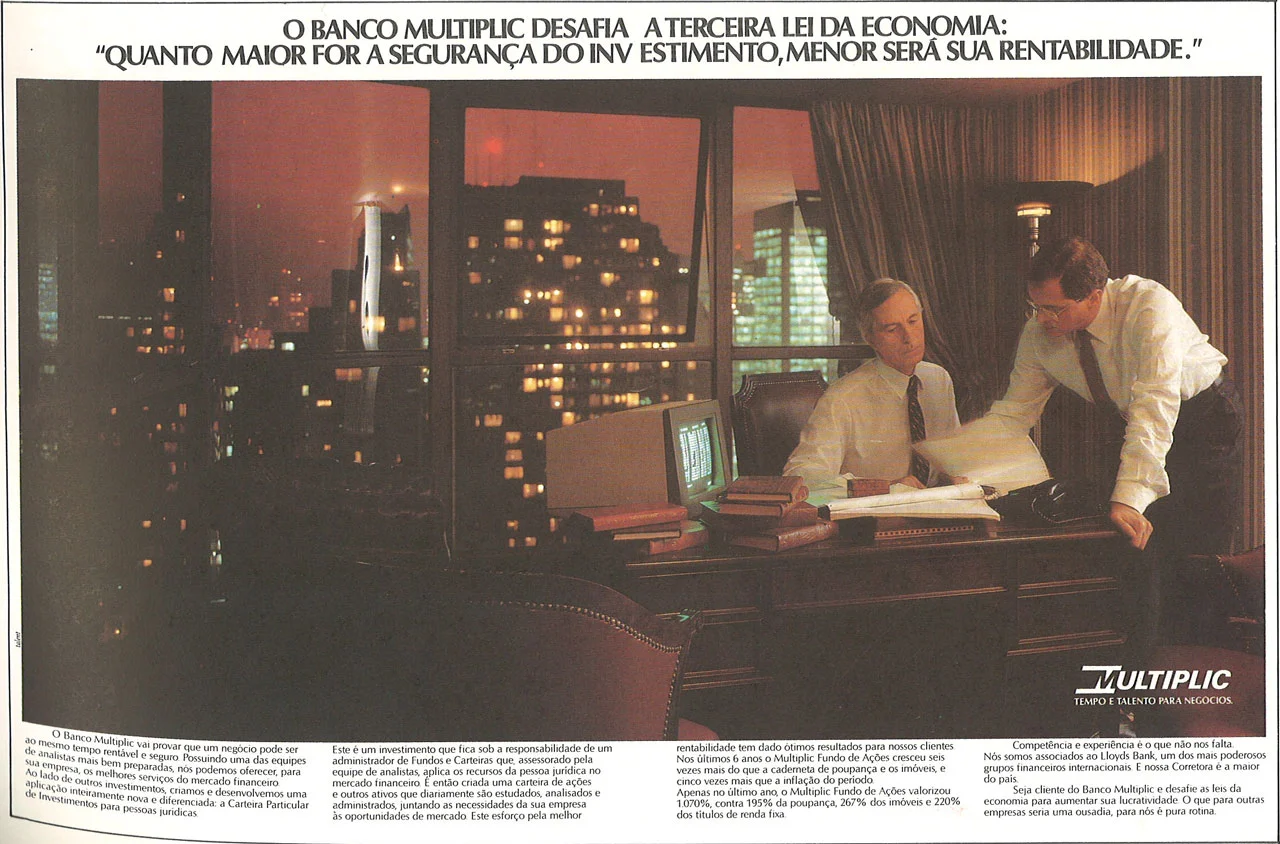 Banco Multiplic - Terceira Lei