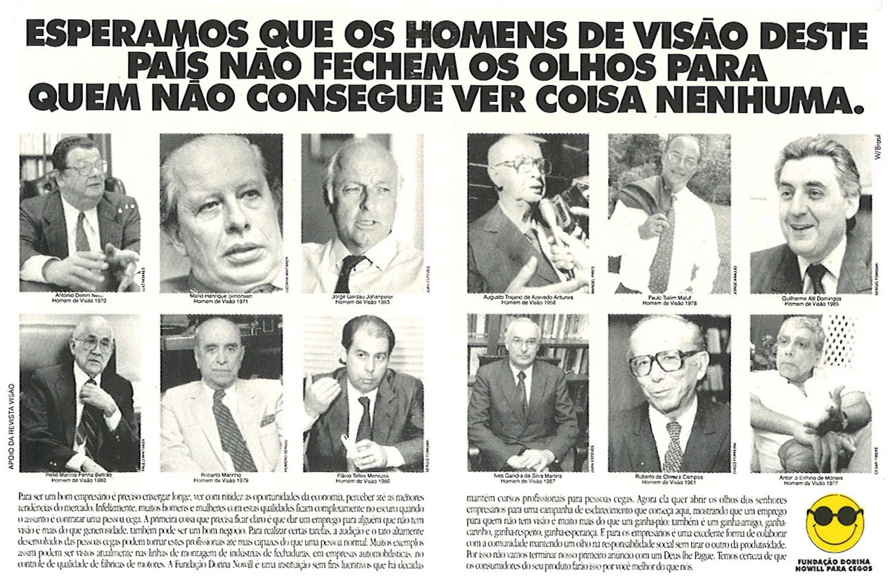 Fundação Dorina Nowill - Homens de visão
