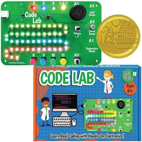 Code Lab in front of box with Family Choice Award 21-01.jpeg