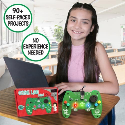 Girl-at-desk-with-code-lab-mini-classroom-background-and-text-bubbles-500X500px.jpg