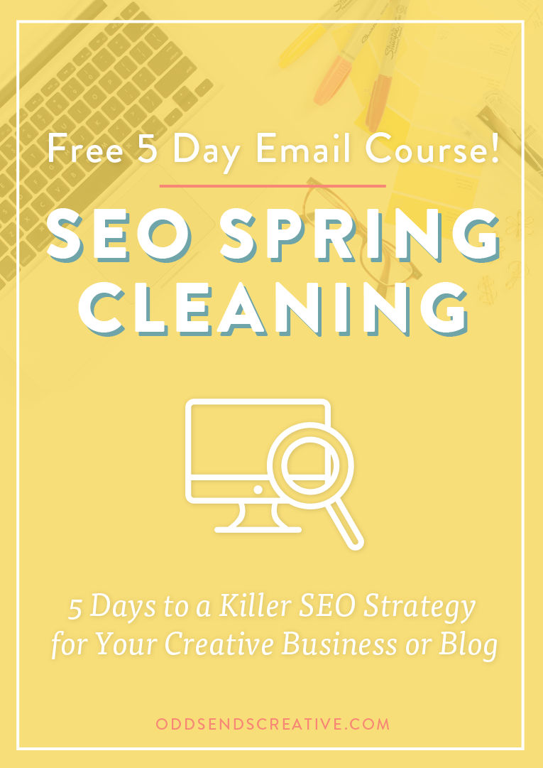 Free Email Course SEO Strategy Tips Creative Entrepreneurs