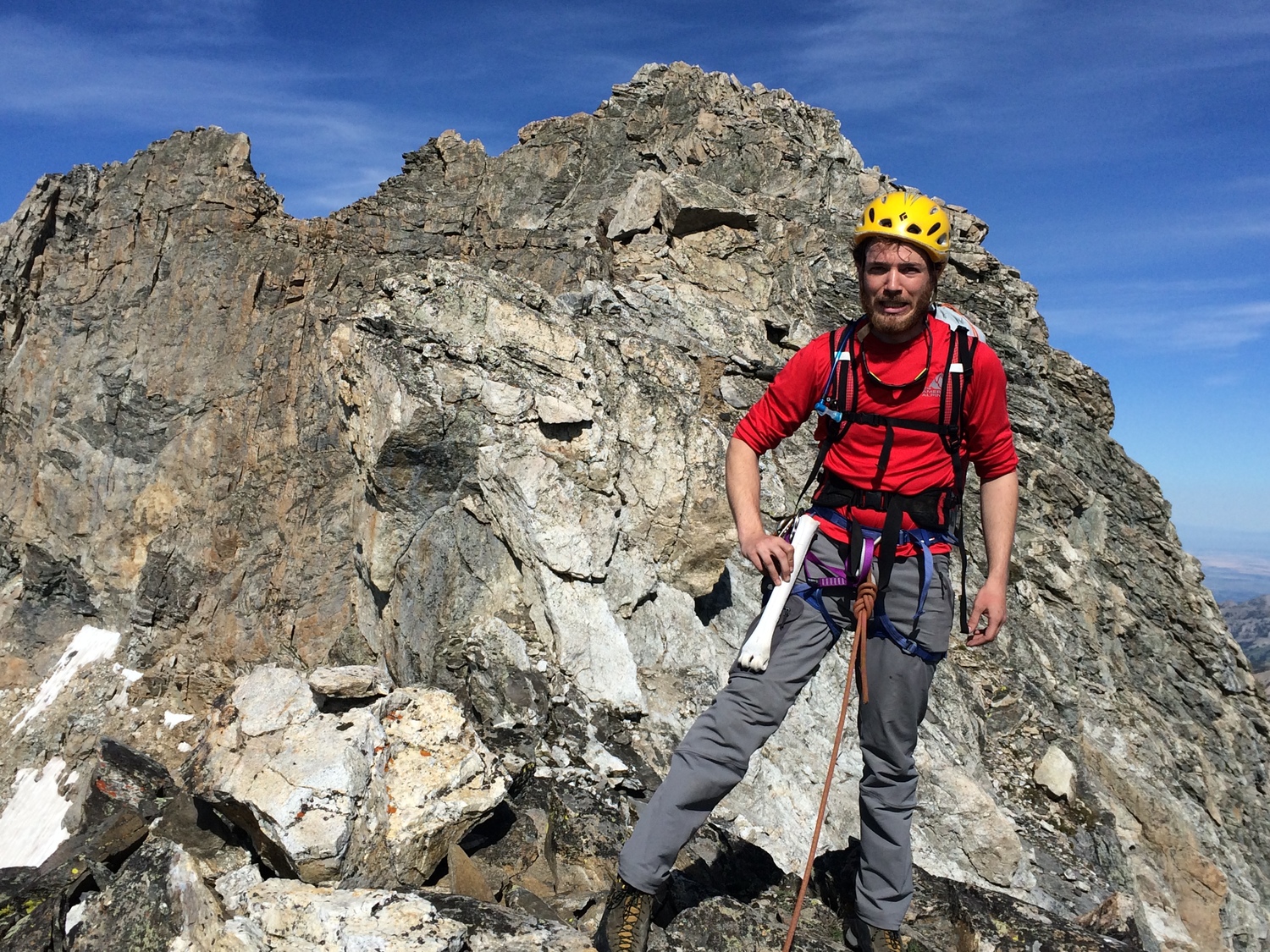 This bone on the top of Spalding Peak was slightly concerning. Jeff assured me that it was not human ¯\_(ツ)_/¯ 