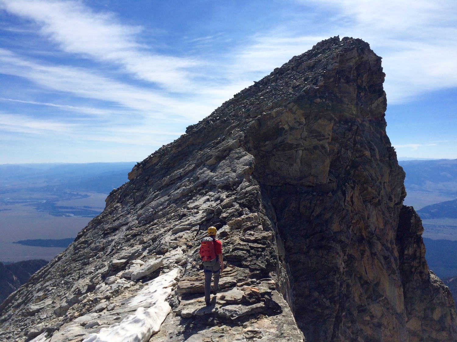 Second to last mountain of the Traverse!