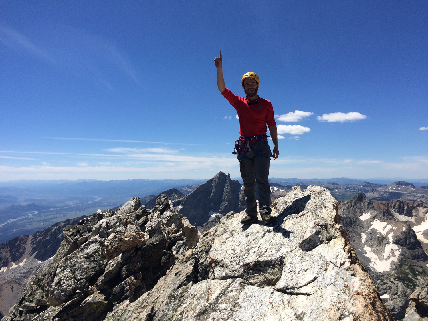 Last summit of the Grand Traverse!