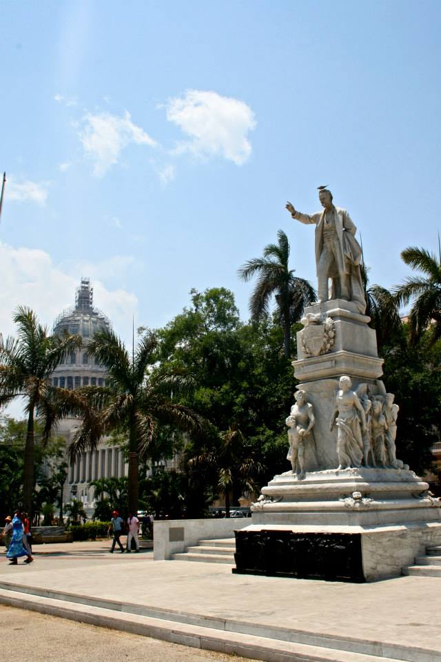 The center of Old Havana, with the Capitol in the background, and a statue of Jose Marti up front. He was a badass who fought for Cuban independence before it was cool. He died in his first battle. Poor bastard.