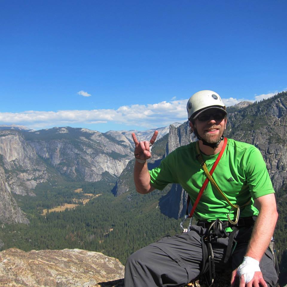 Summit! Fun fact, Ken proposed to his now-wife about a week after this climb, while still in Yosemite. How cool is that!