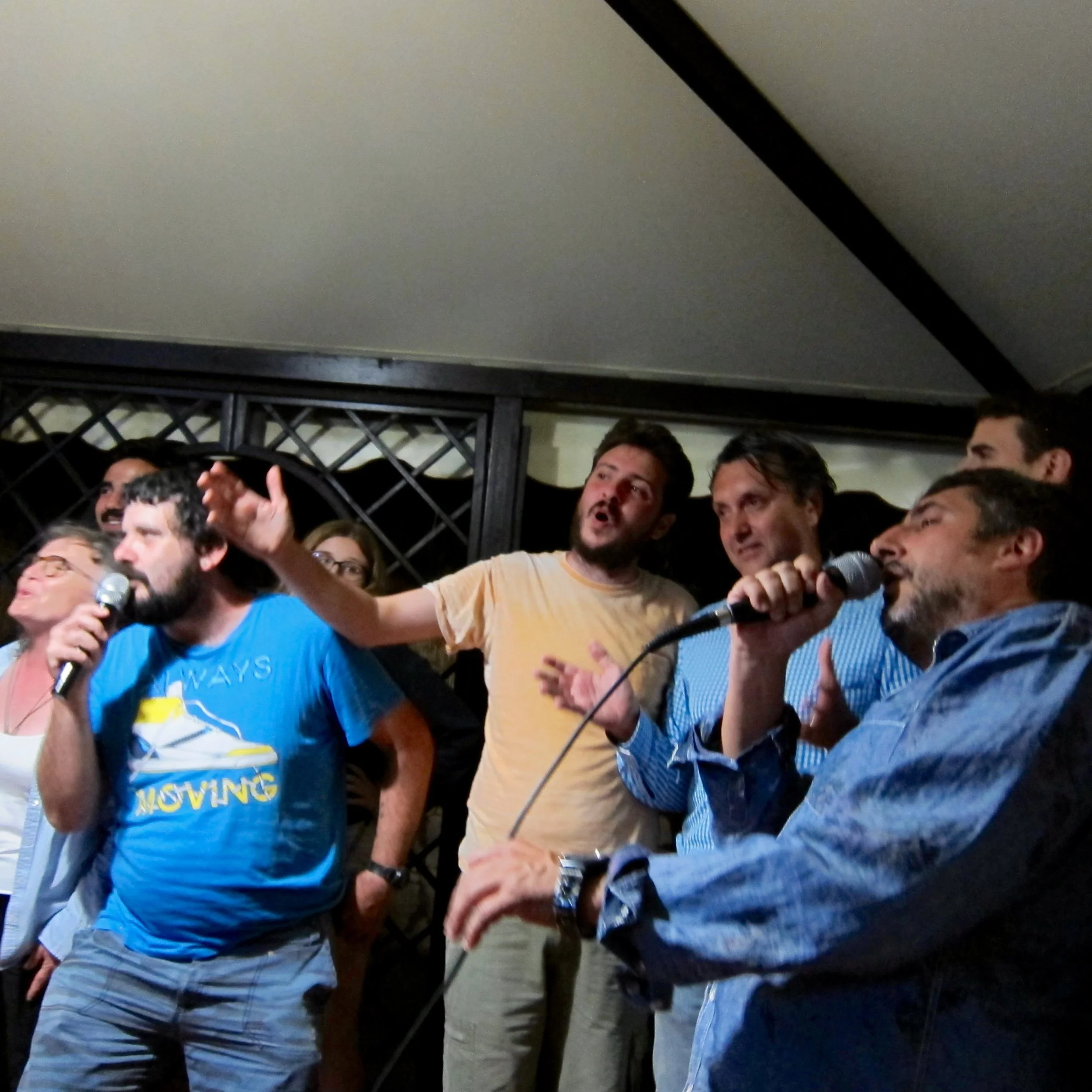The team performs "Killing In The Name" by Rage Against The Machine