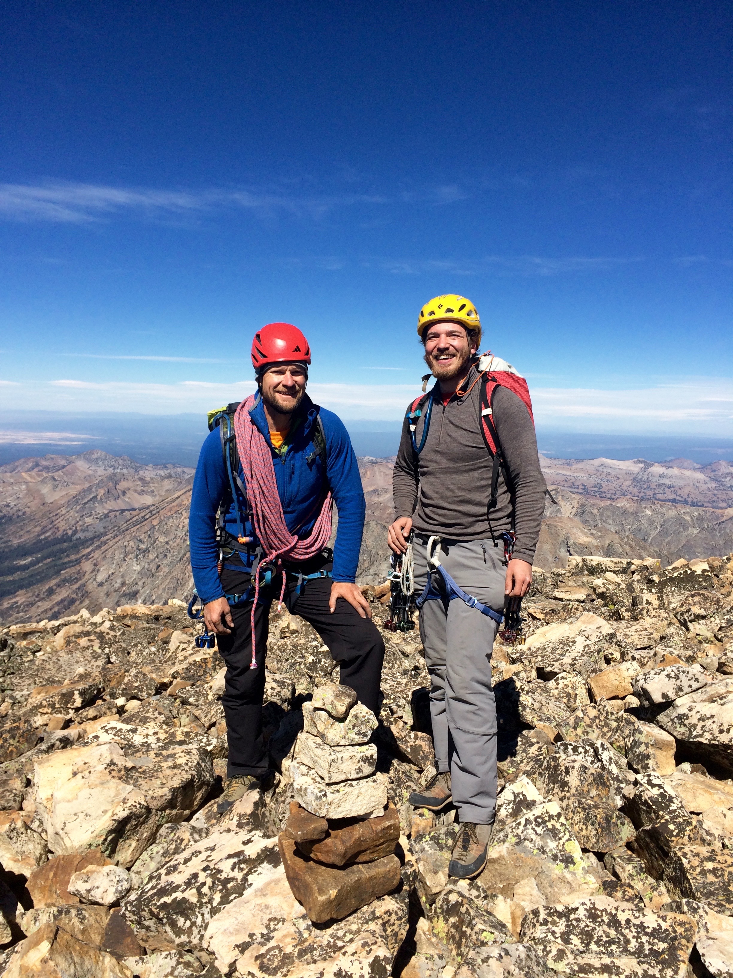Summit of Mt Moran! 12,605'