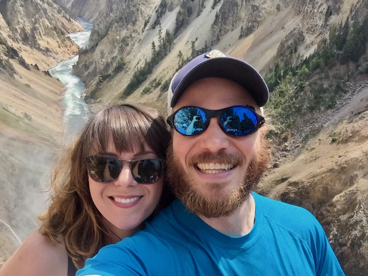 Grand Canyon of Yellowstone with Cassondra
