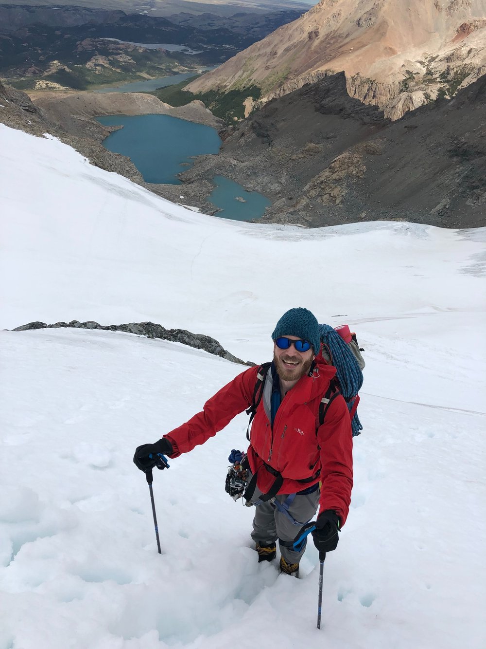 Above Laguna de los Tres