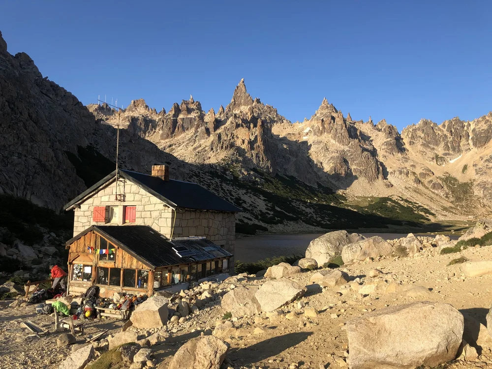 Frey, with Torre Principal in the distance