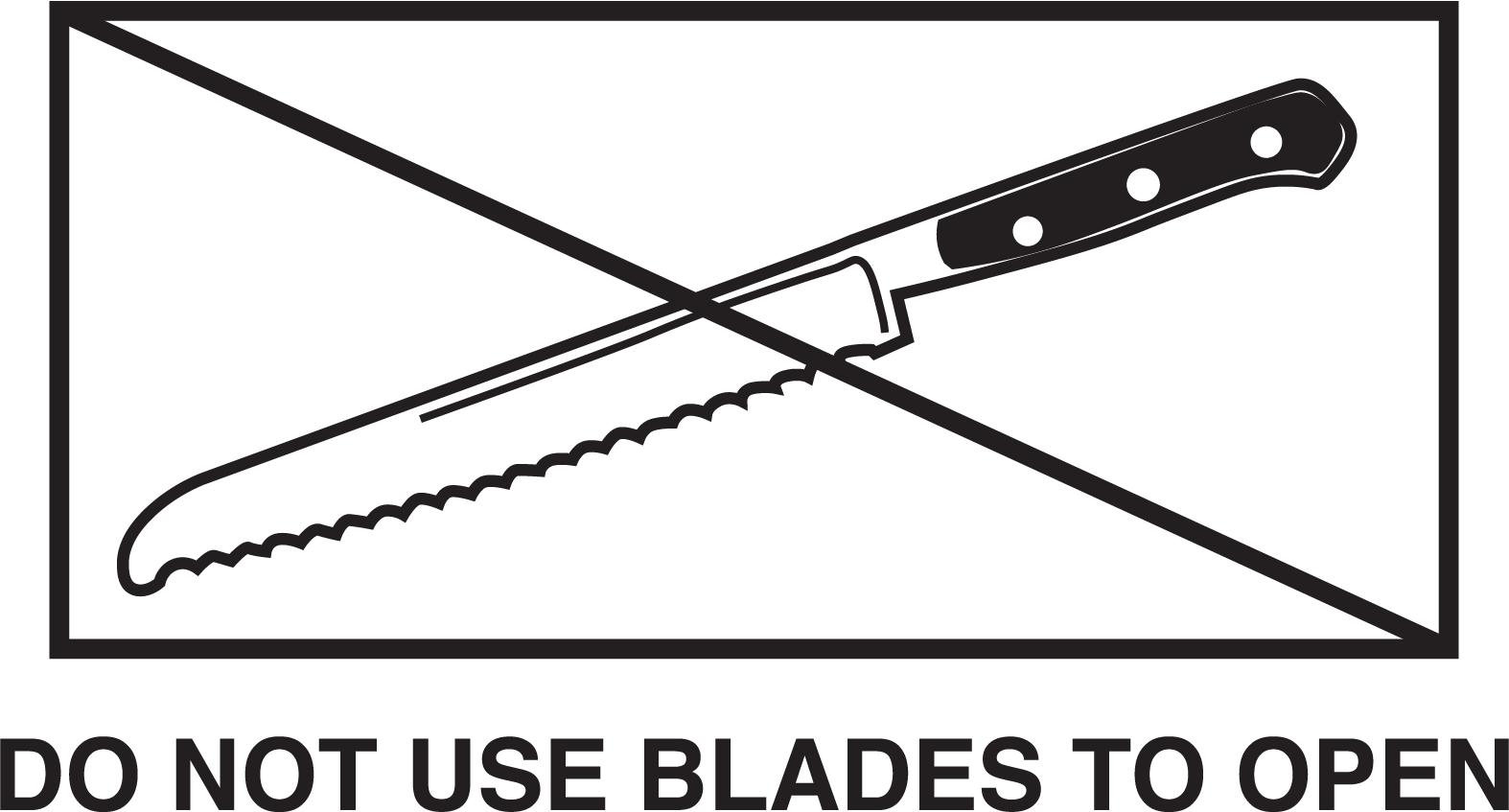 Custom bread knife icon