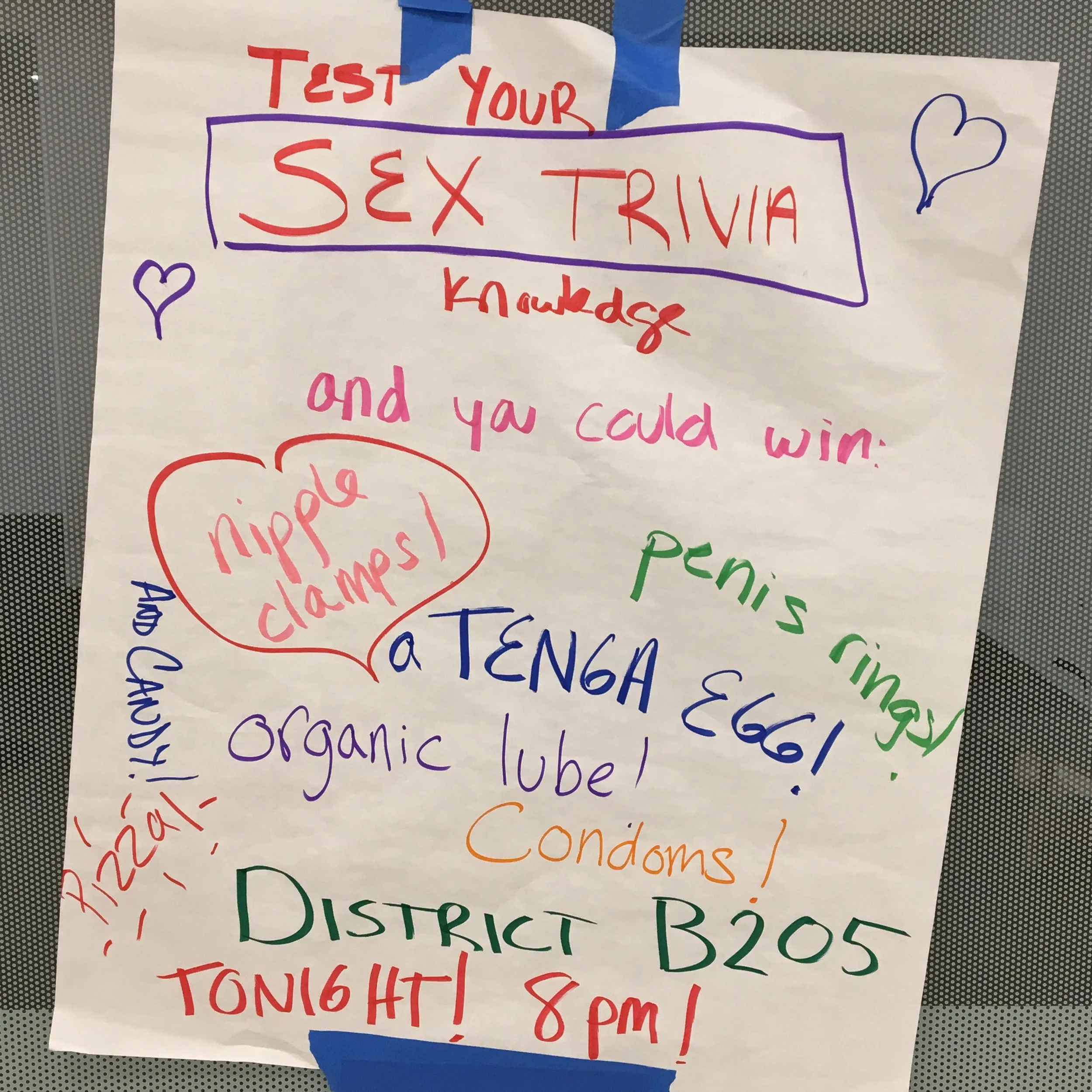 Cultures of Consent brings sex positive trivia and consent communication to George Washington University!