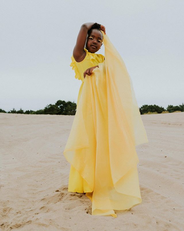 I get to see this little queen in a week! 💛 can&rsquo;t wait to see my girls! @itstashhaynes 
p.c. @ikeandtash 
styling &amp; creative direction: @by.thechicchameleon 
model: @lifewithwisdom 
mua: @ouikayla