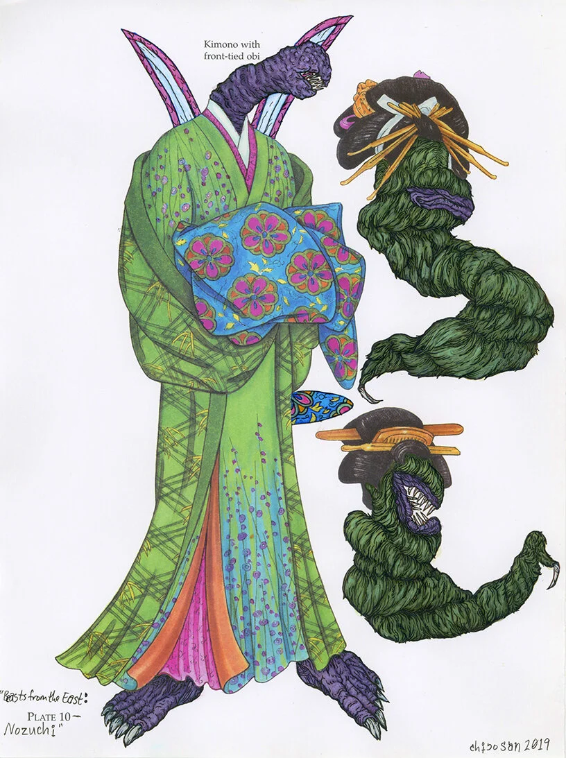 Beasts from the East: Plate 10- Nozuchi