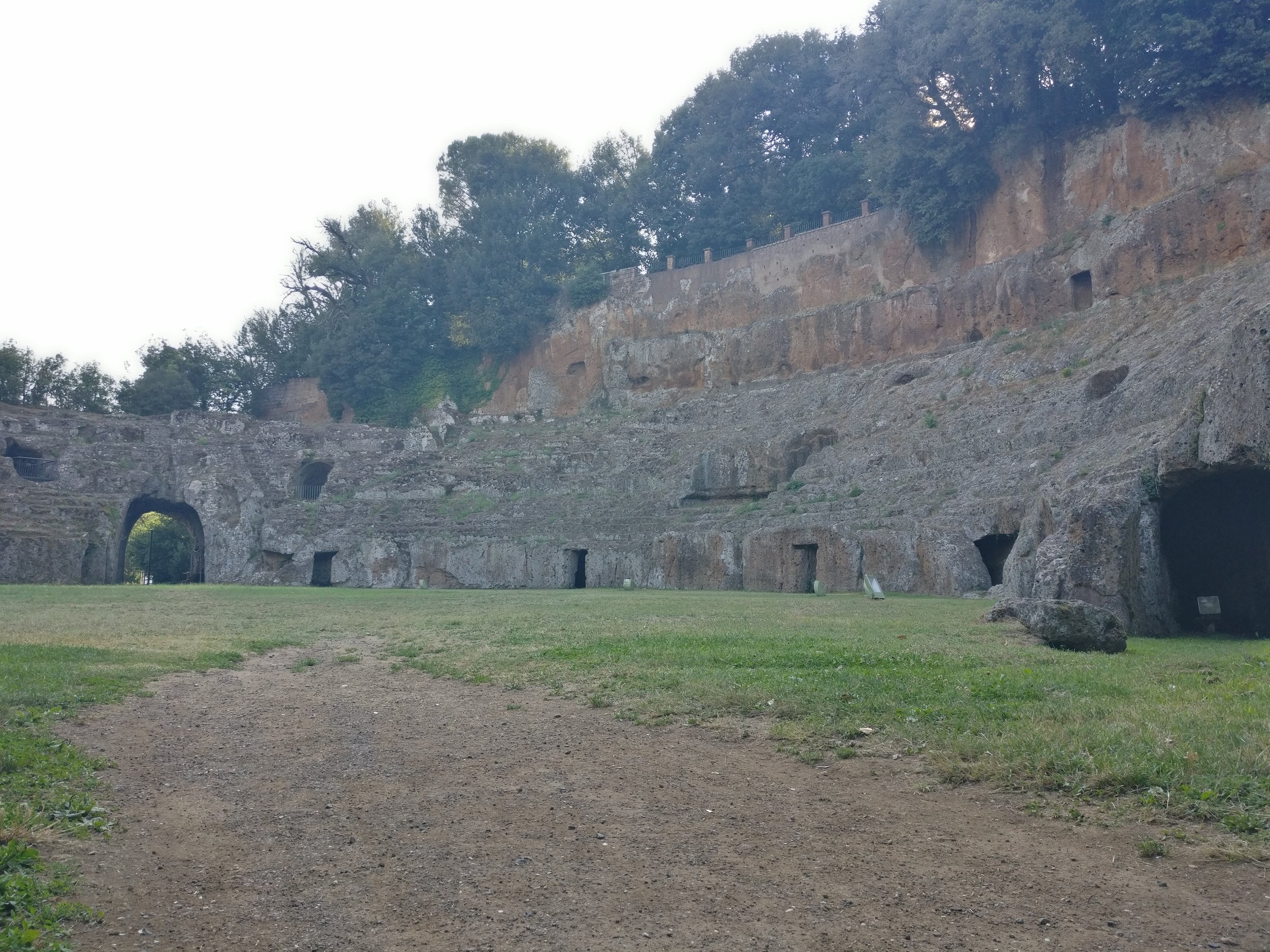  An ancient amphitheatre within a few days of Rome 