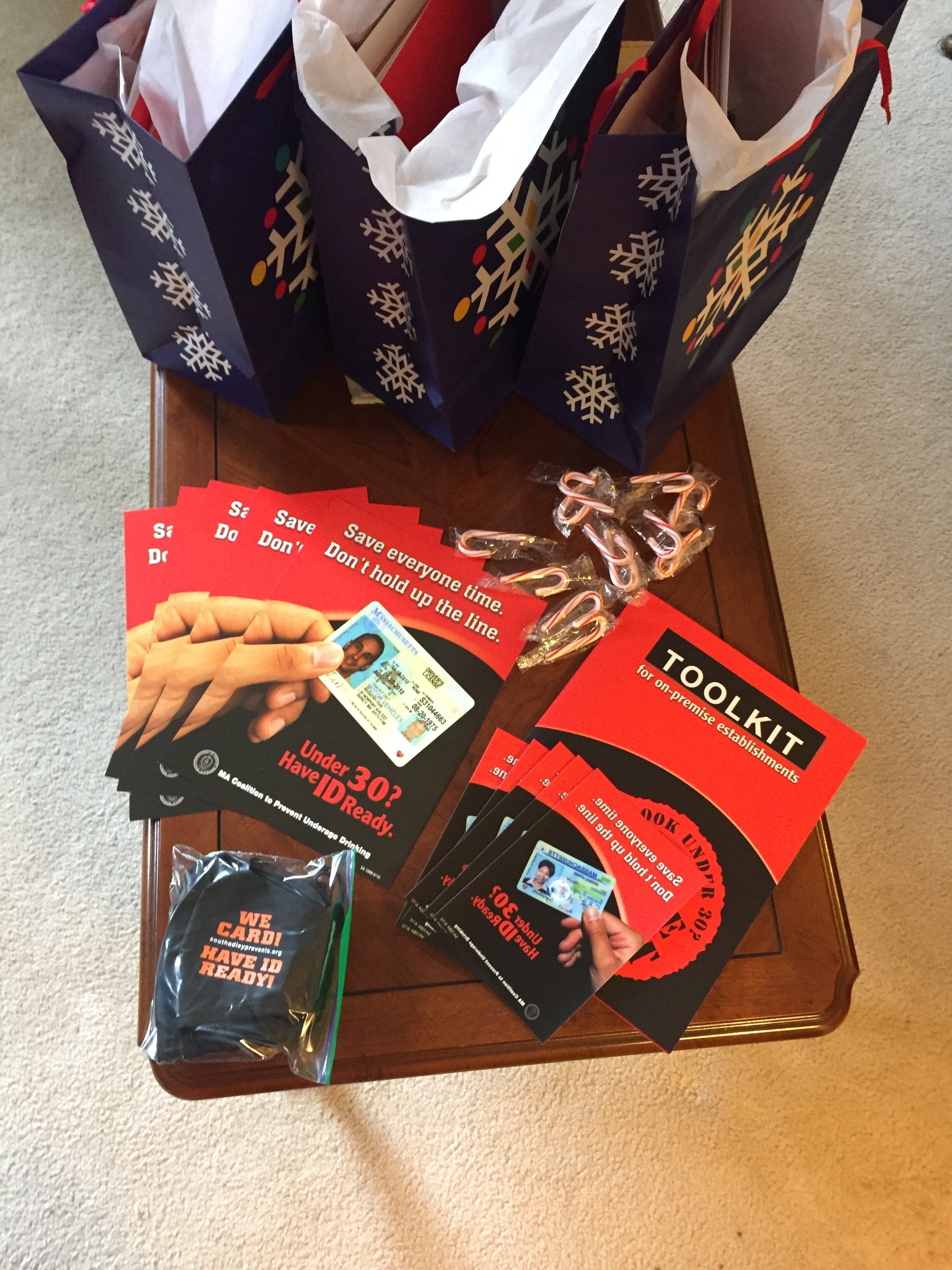 Retailer gift bags and contents 12-2020.JPG