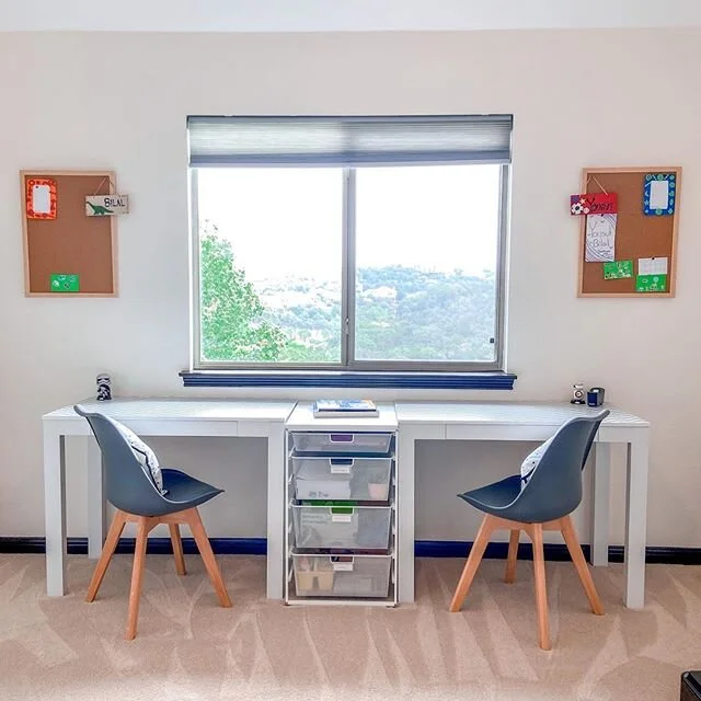 Office Makeover Part Two ✌🏼
✨
I did this a month ago almost but didn&rsquo;t get a chance to share. With the boys at home, Yousuf having had school work and using my desk, Bilal being into crafts like his brother and my white desk getting ruined fro