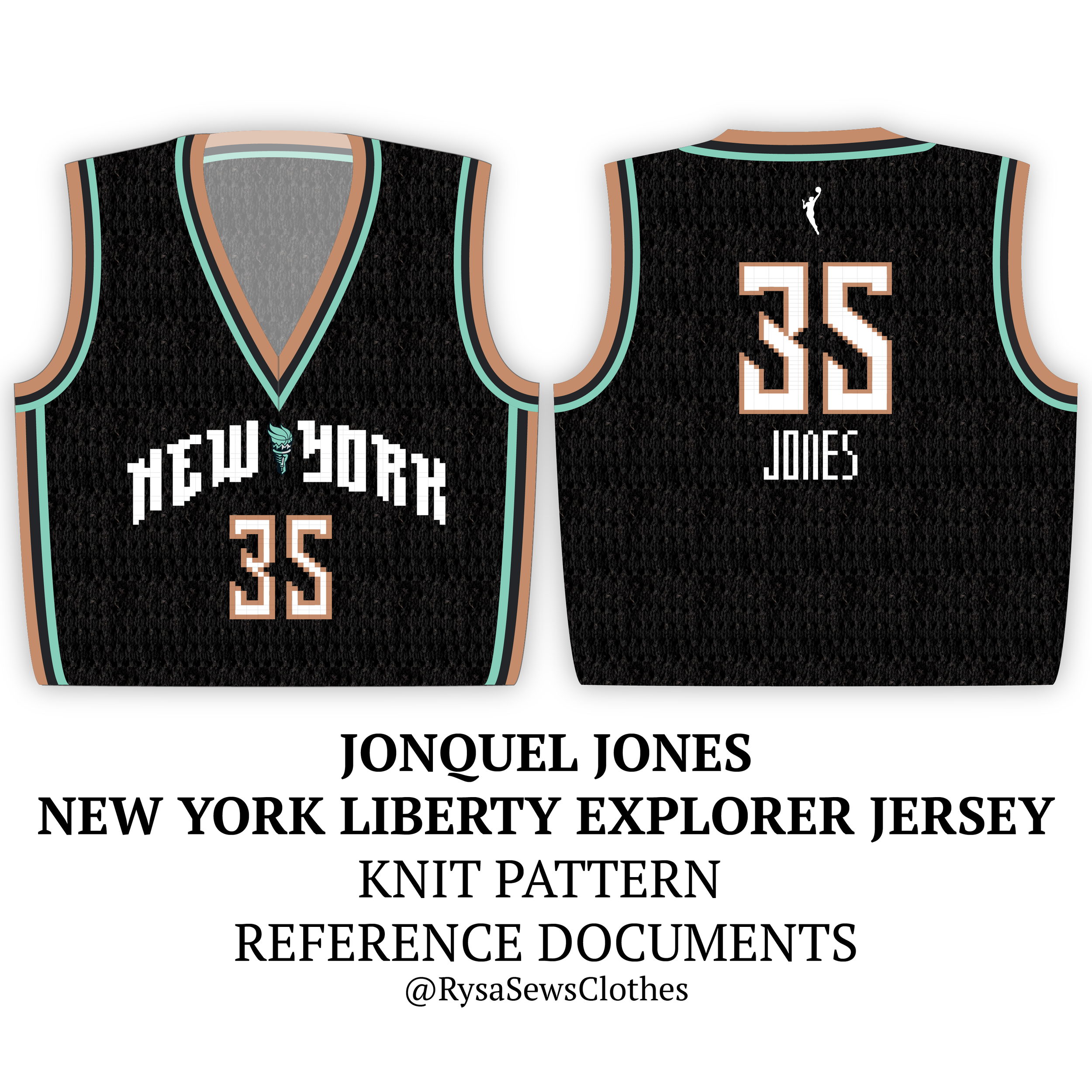 Jonquel Jones New York Liberty Explorer Courtside Vest Reference Documents
