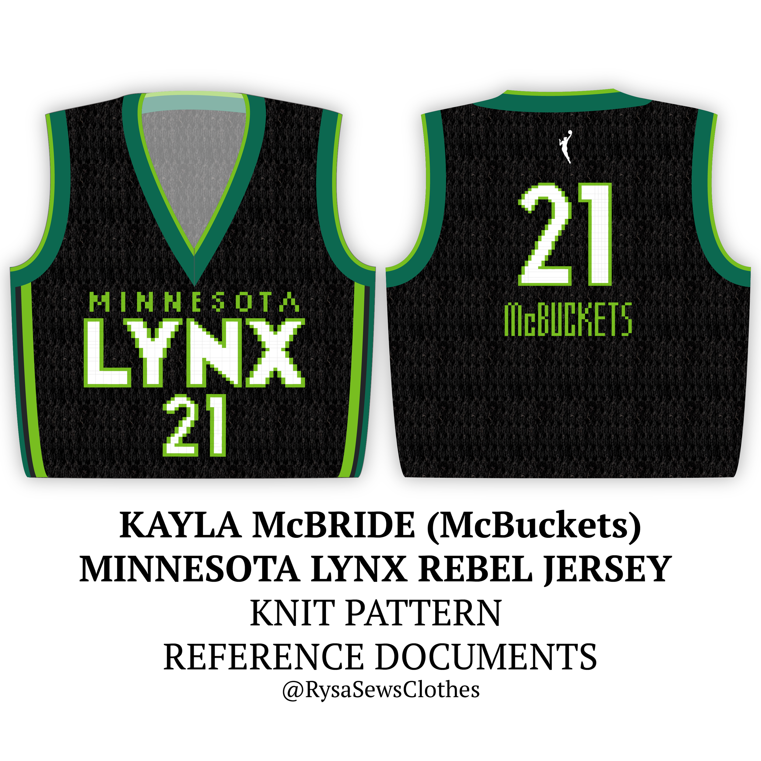 Kayla McBride (McBuckets) Minnesota Lynx Rebel Courtside Vest Reference Documents
