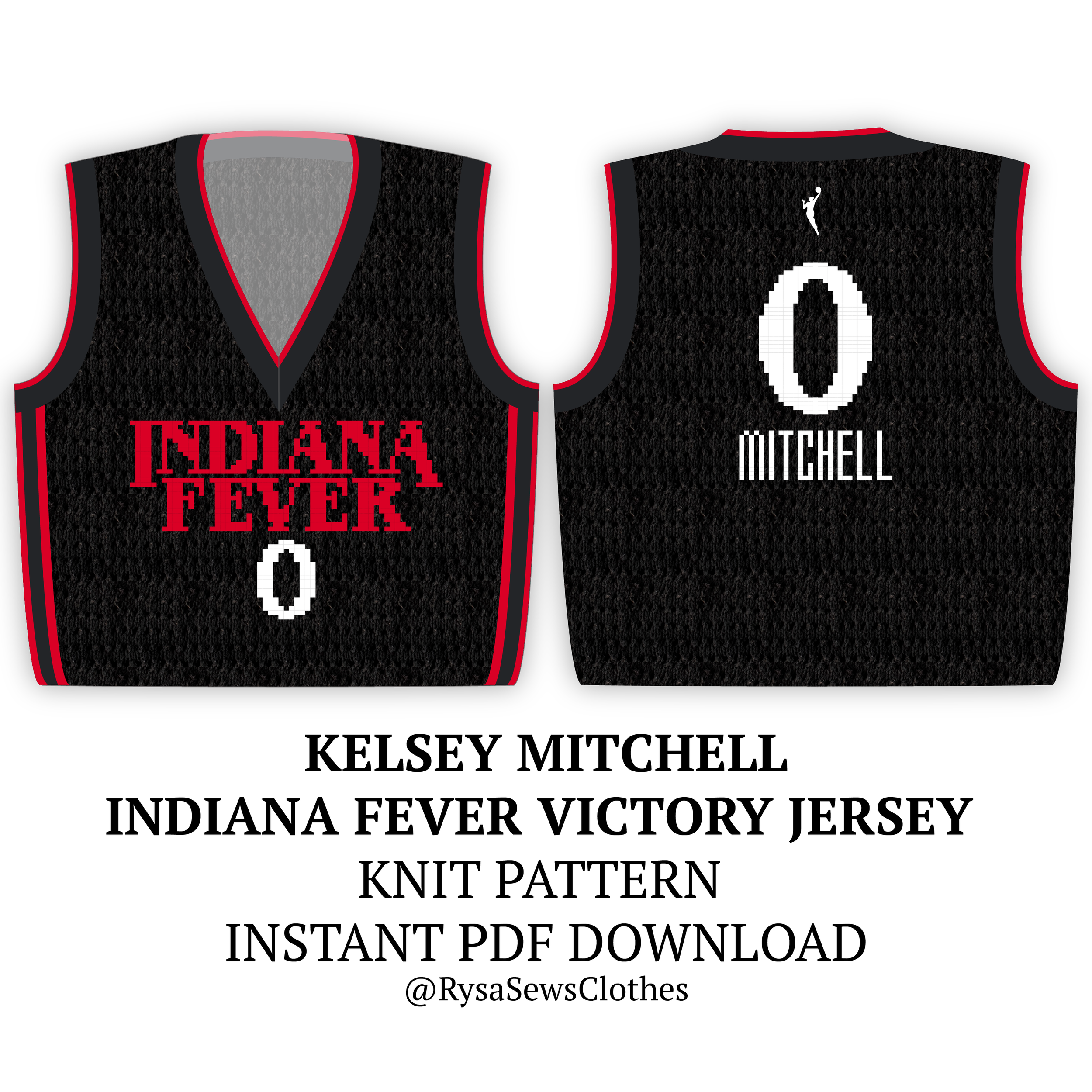 Kelsey Mitchell Indiana Fever Stranger Things Courtside Vest Reference Documents