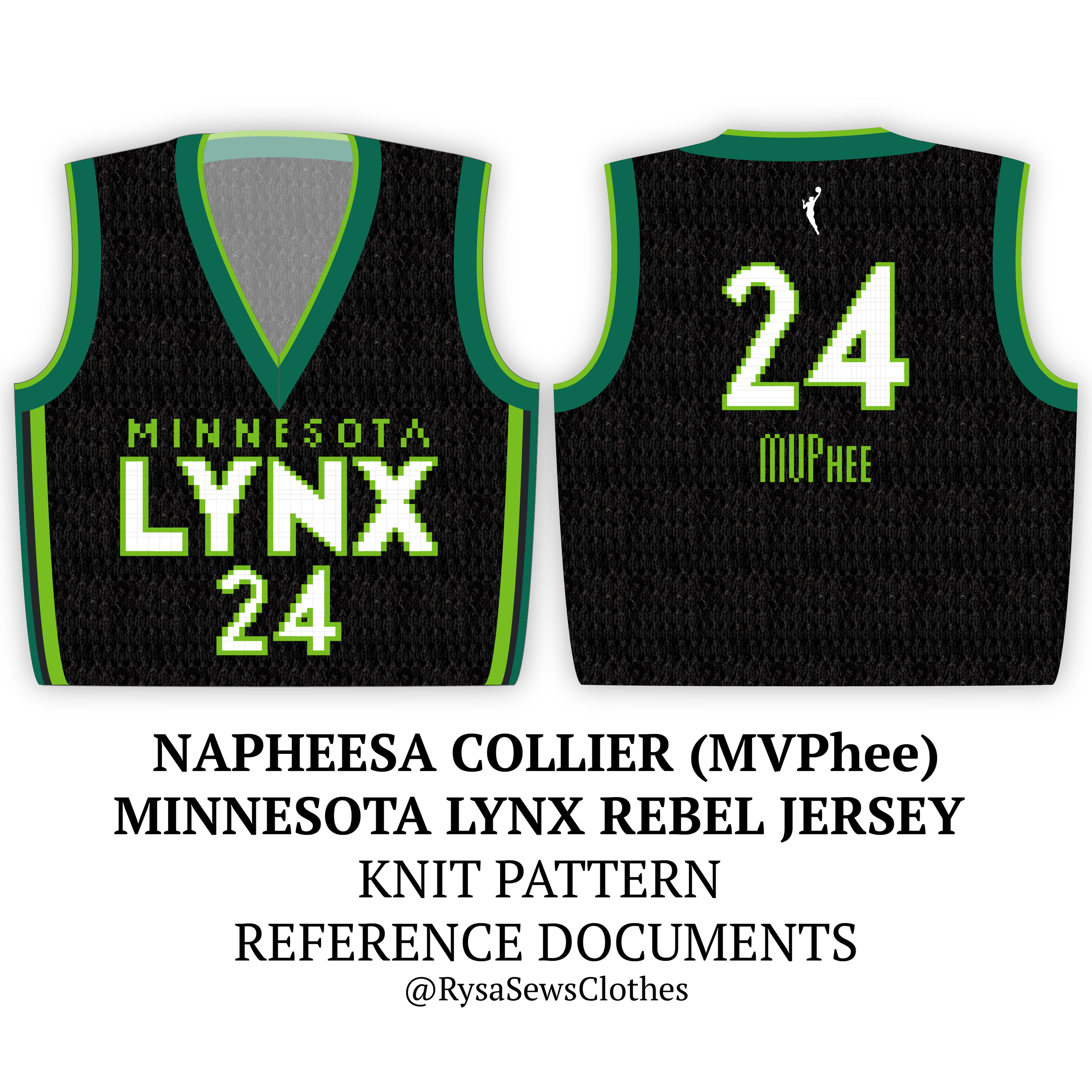 Napheesa Collier (MVPhee) Minnesota Lynx Rebel Courtside Vest Reference Documents