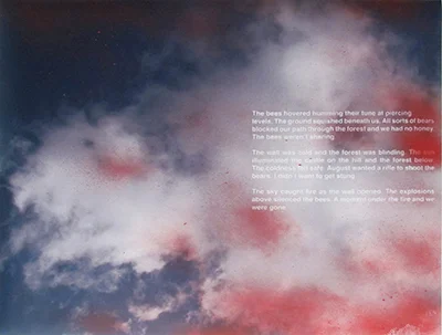 all his strength was concentrated in his fists, including the very strength that held him upright