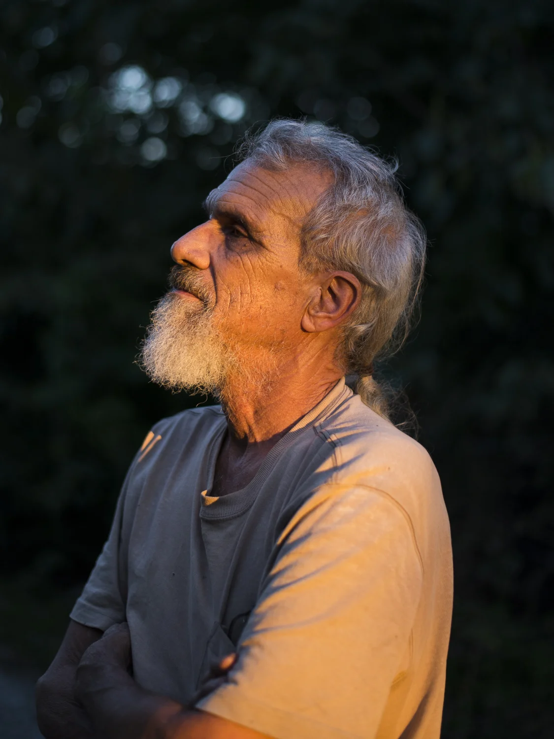 Bruce at Golden Hour , 2017, Lincoln, NE