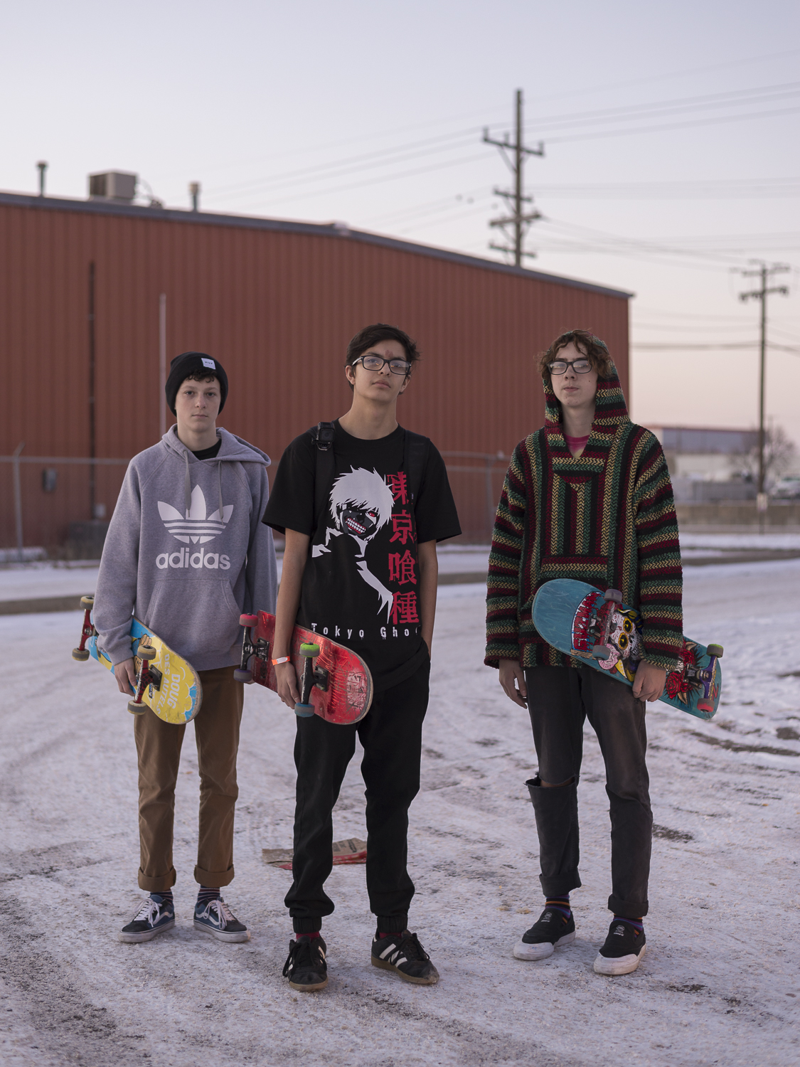   Echo, Shane, and Seth , 2017, Lincoln, NE 