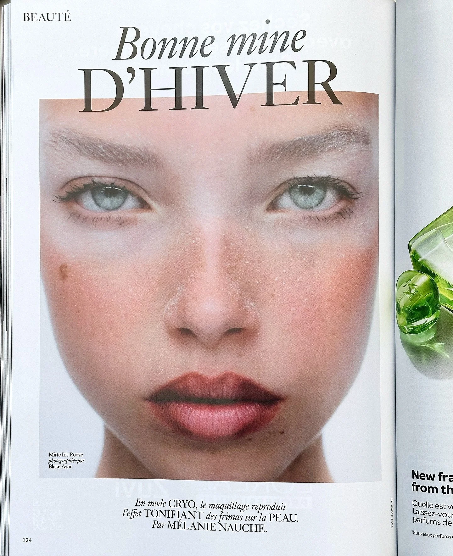 @mirterooze featured in the november issue of @voguefrance ❤️&zwj;🩹📎