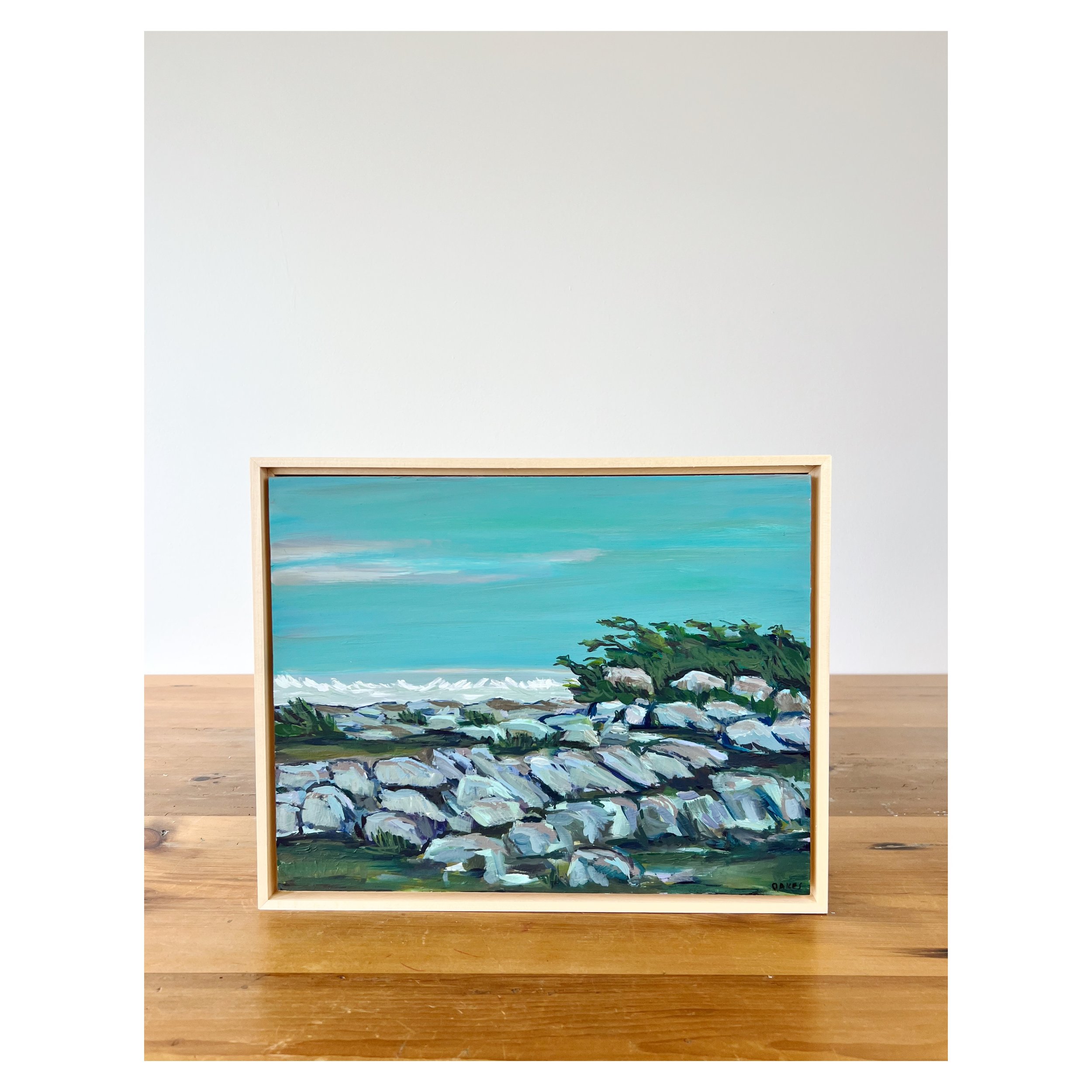Rocky Shore -  12" x 15" |   $795
