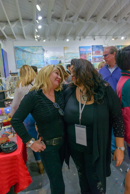 Penny Rothschild, Owner, Emerald C Gallery, Claudia Medina, Event Chair