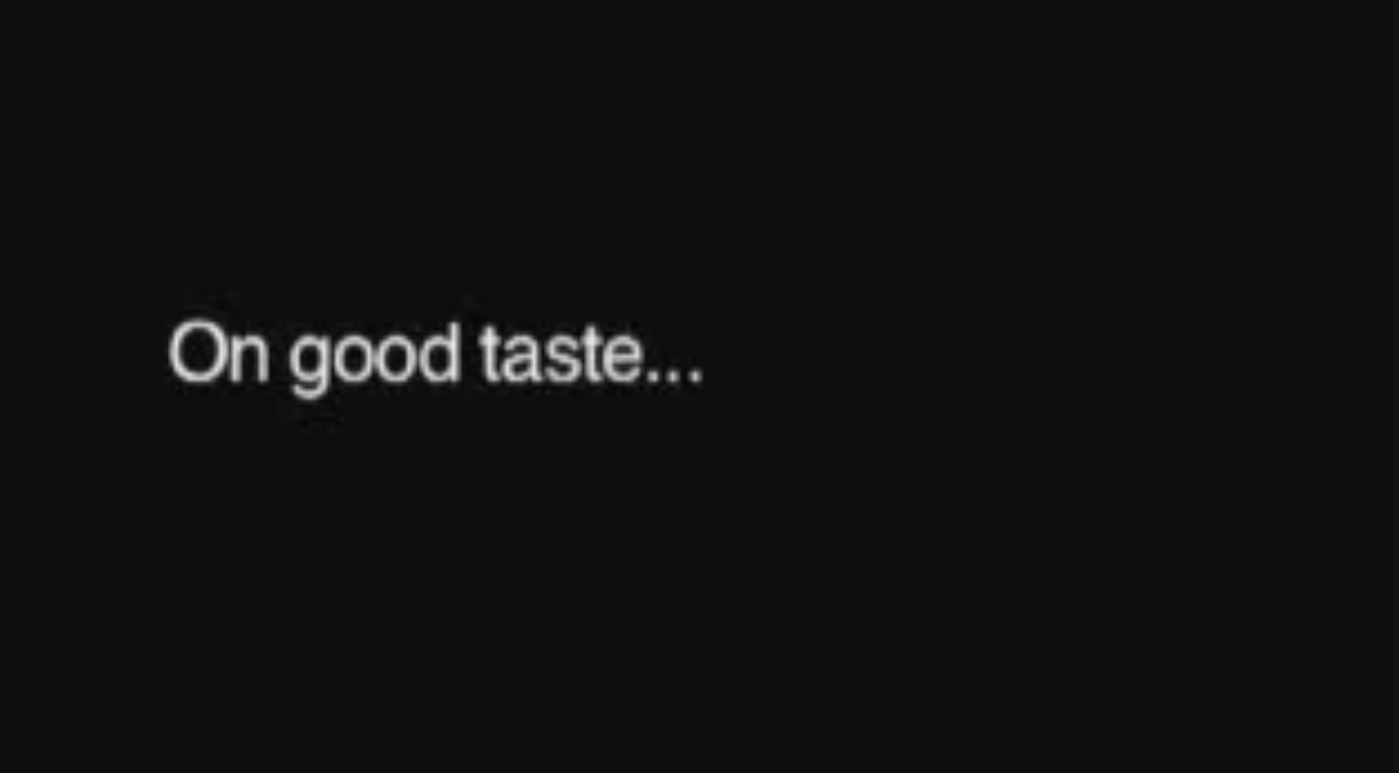 TASTE