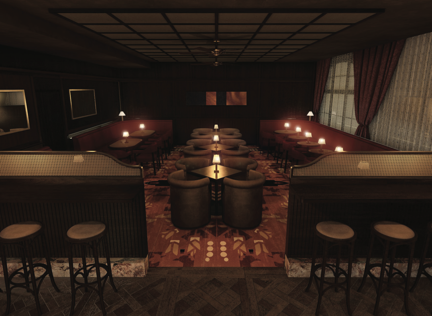 BAR HENRY  |   Interior Architecture and Design by STUDIO ISGRO in collaboration with Dalman Architects