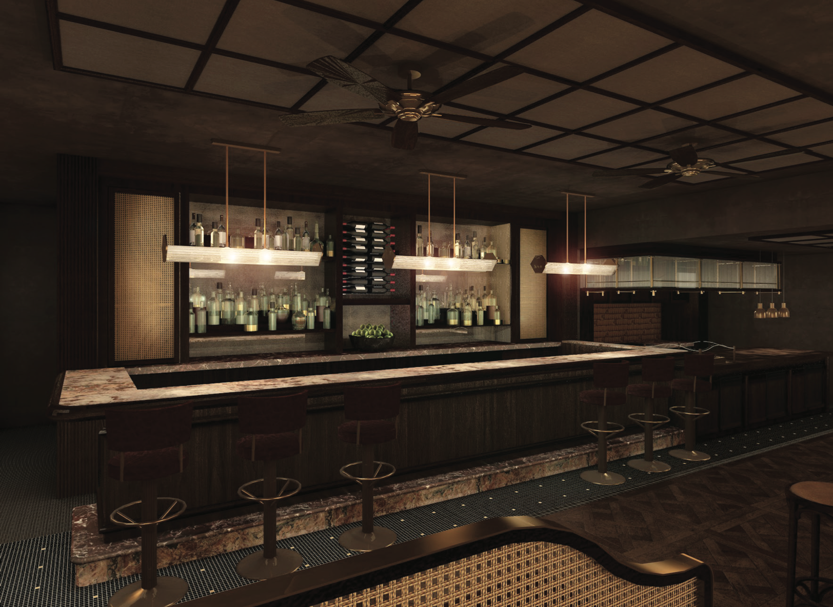 BAR HENRY  |   Interior Architecture and Design by STUDIO ISGRO in collaboration with Dalman Architects