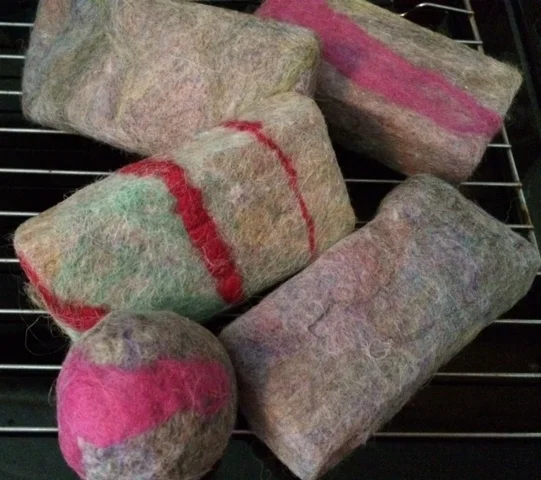 Felted Soap