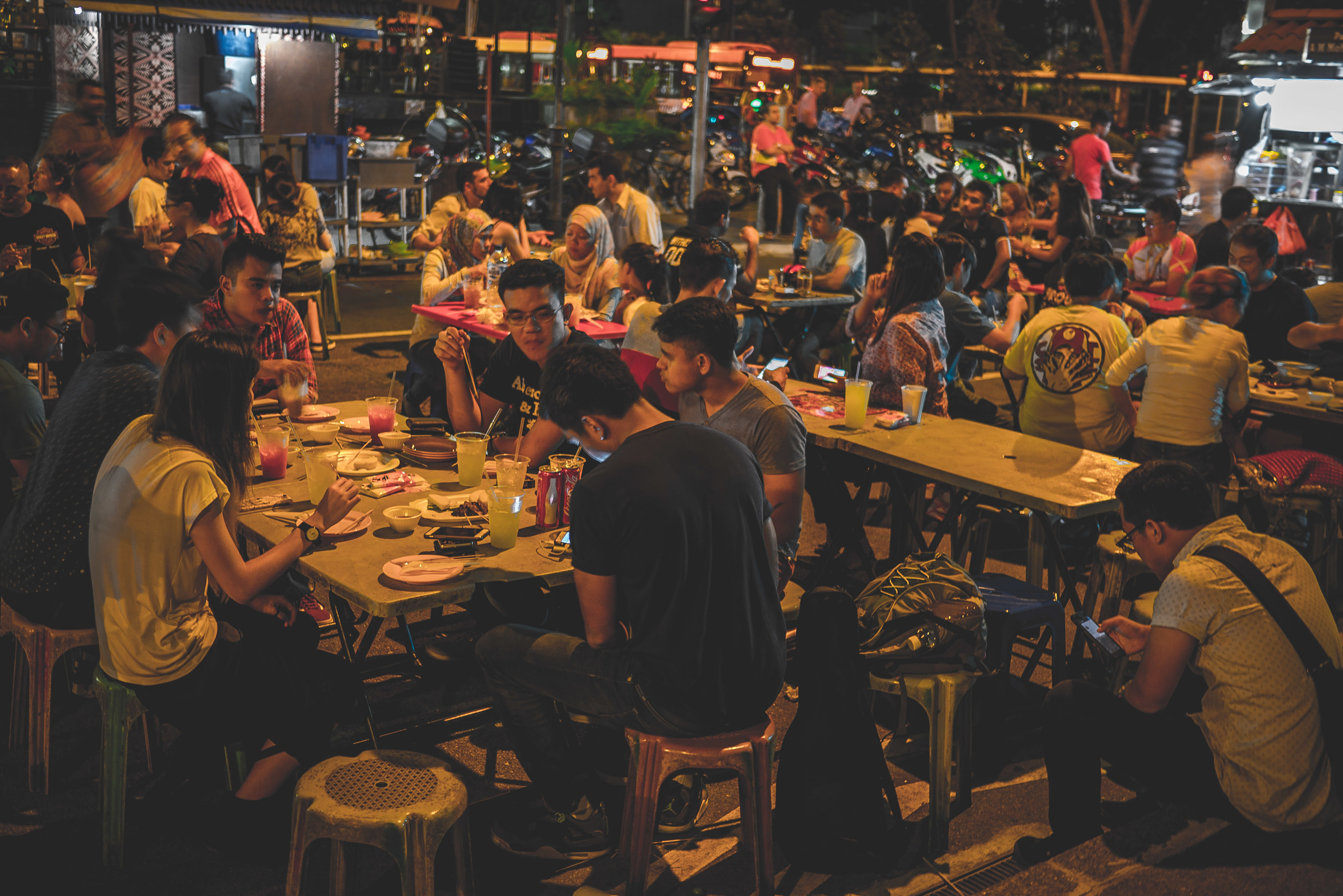 Won't be visiting Lau Pa Sat ever again.