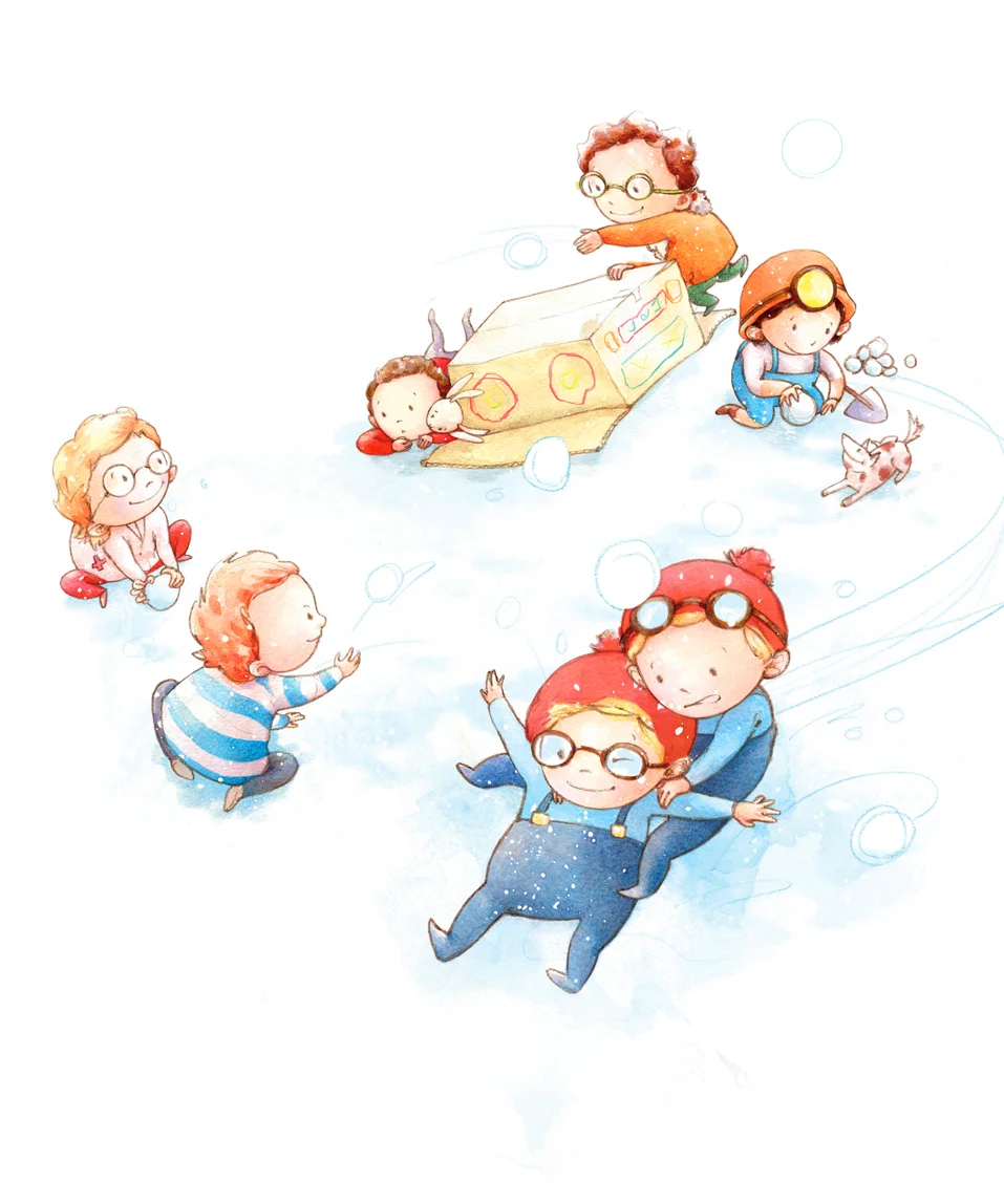 Snowball fight