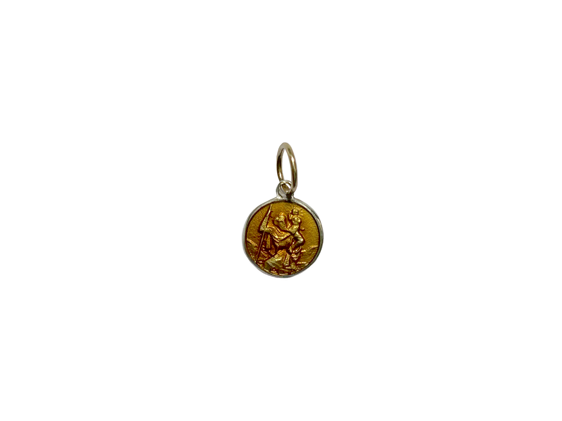 Copper Coloured Enamel St. Christopher by Tara Turner.png