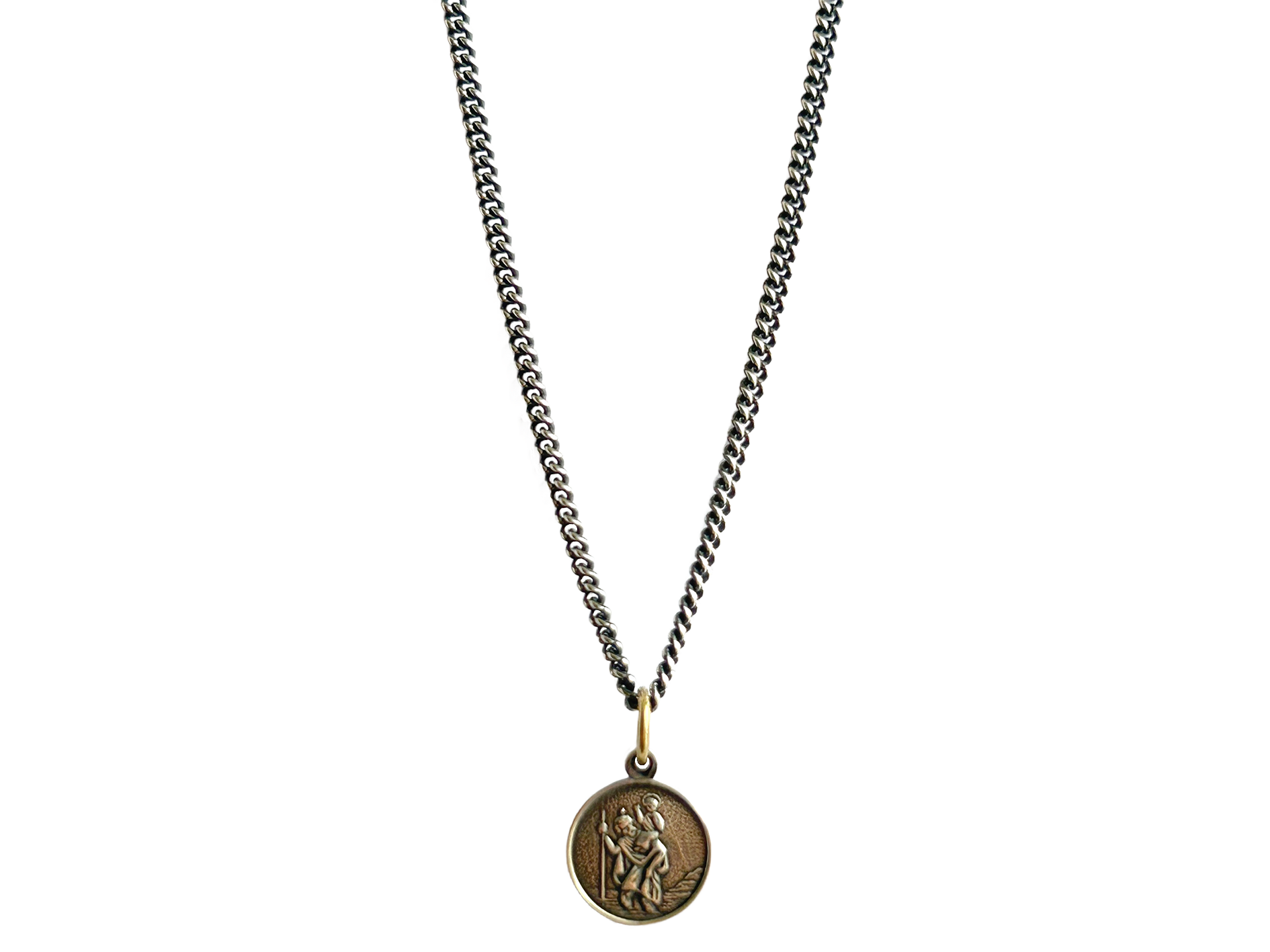 St. Christopher Pendant Necklace by Tara Turner.png