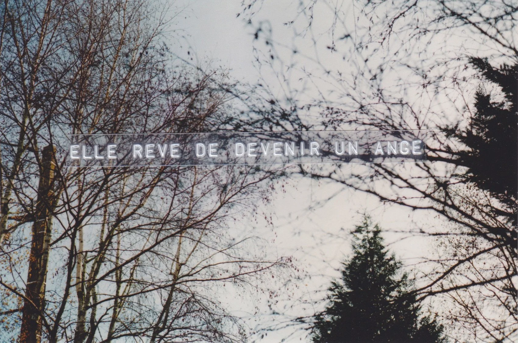 elle rêve de devenir un ange