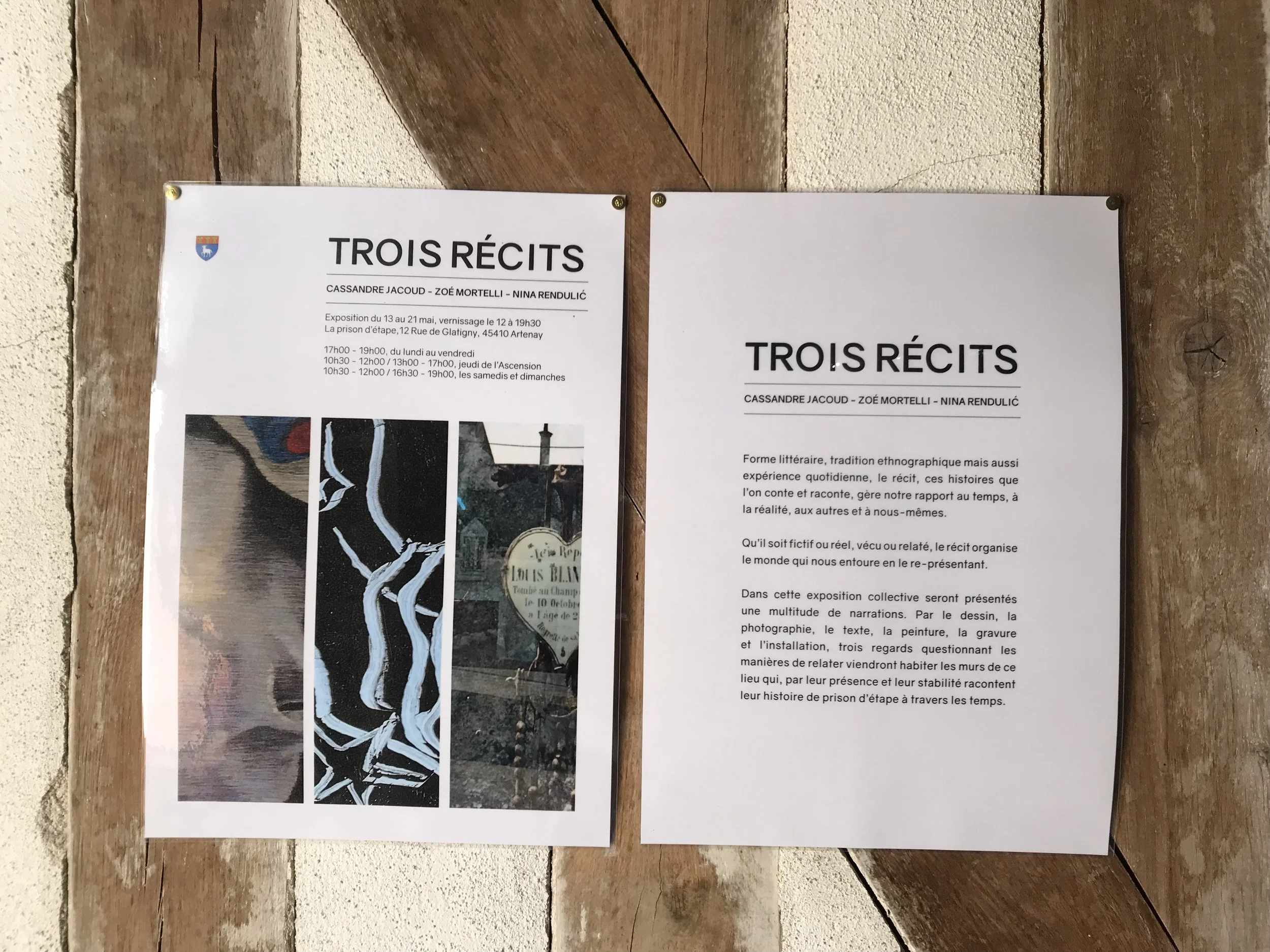 trois récits