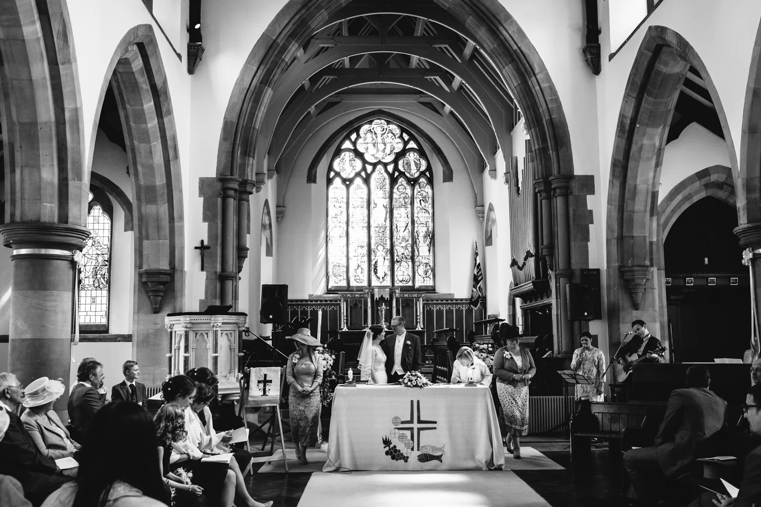 Katherine and Tom, St. Annes Church and Bordesley Park, Warwickshire, Wedding - May 2015